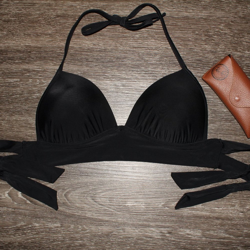 Aerie Swim Top Black Size L